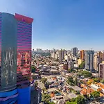 Fl710 | Studio Azul - Metro Faria Lima Com Piscina