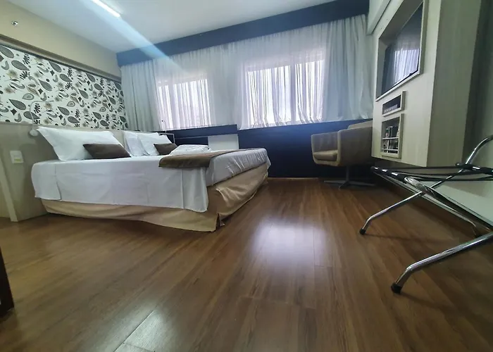 Lindo Flat em Hotel 4 estrelas na Bela vista