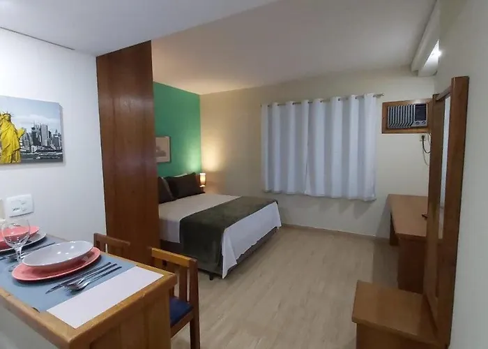 Aparthotel Qi Intelligence Moema Internet E Limpeza Uh1206