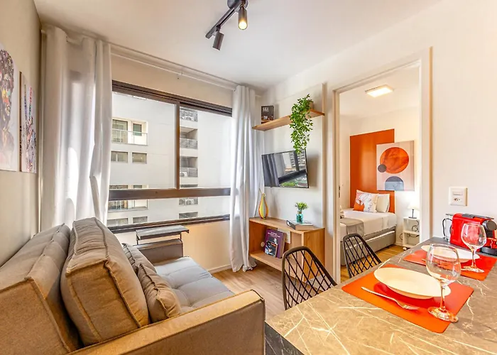 Easy Star - Apartamento De 2 Quartos Proximo Shop. Ibirapuera - Gw01I