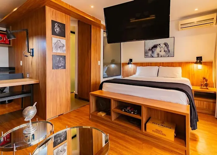Flat Moderno Dentro De Predio Incrivel No Itaim