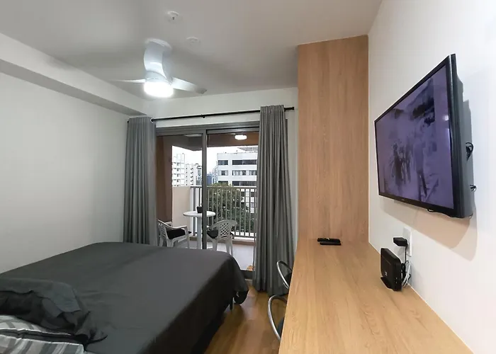 Pertinho Da Paulista, Cama King E Sacada Gostosa!