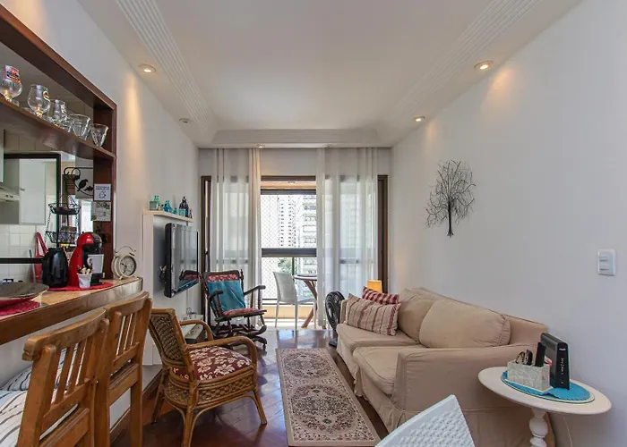Apartamento Com Wifi No Brooklin Sp