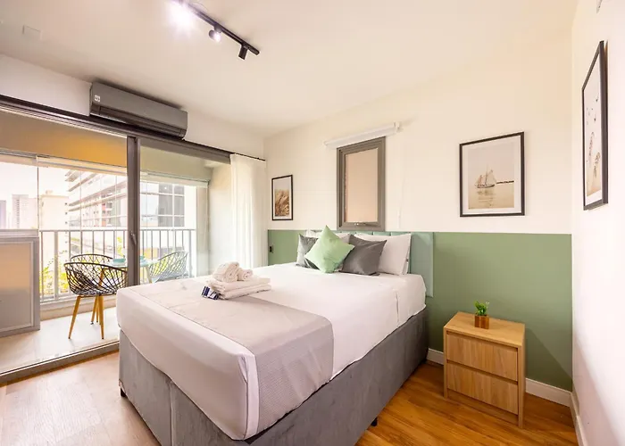 Easy Star - Studio Com Varanda Em Moema. - Ns01I