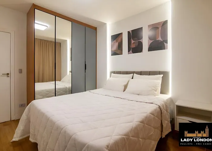 Lady London Apartamentos Paulista 2 Quartos Ar-Condicionado Estacionamento Gratis Na Rua Herculano De Freitas Bela Vista Proximo A Av Paulista Hospital Sirio Libanes E Shopping Frei Caneca