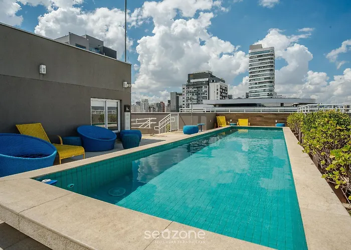 Estudio Moderno C/ Piscina Em Sao Paulo You1203