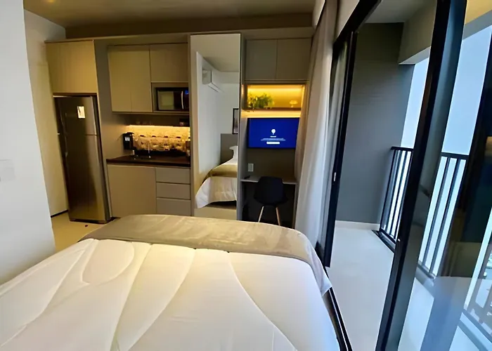 Studio Com Sacada / Paulista / Sirio Libanes