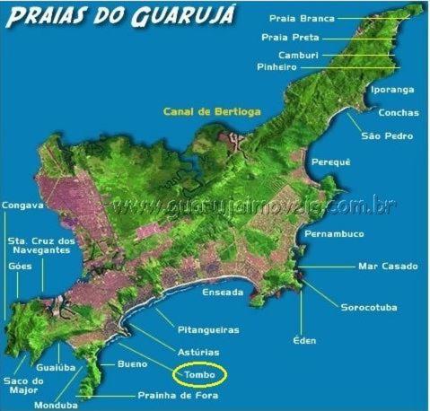 Mar Em Casa!!! Tombo Guaruja-sp