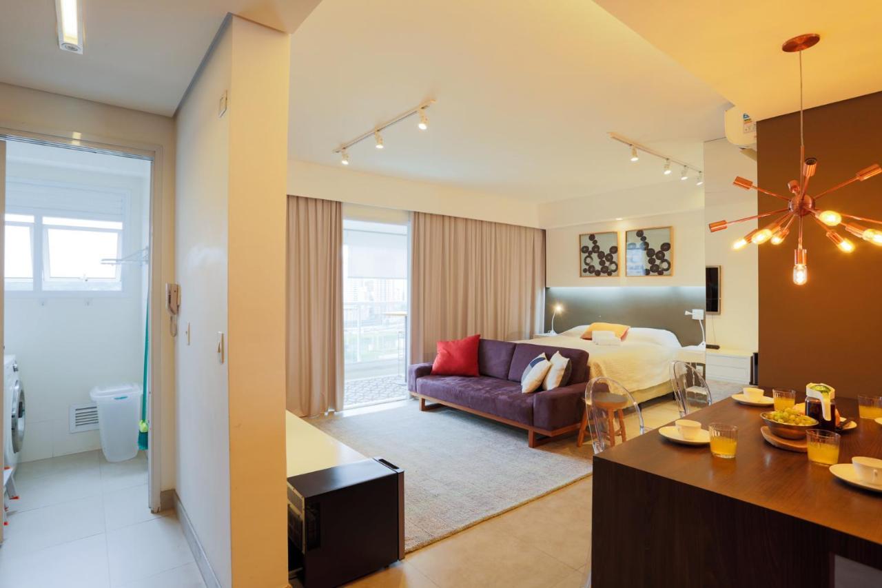 Apartamento Studio Brooklin Premium Com Piscina Aquecida