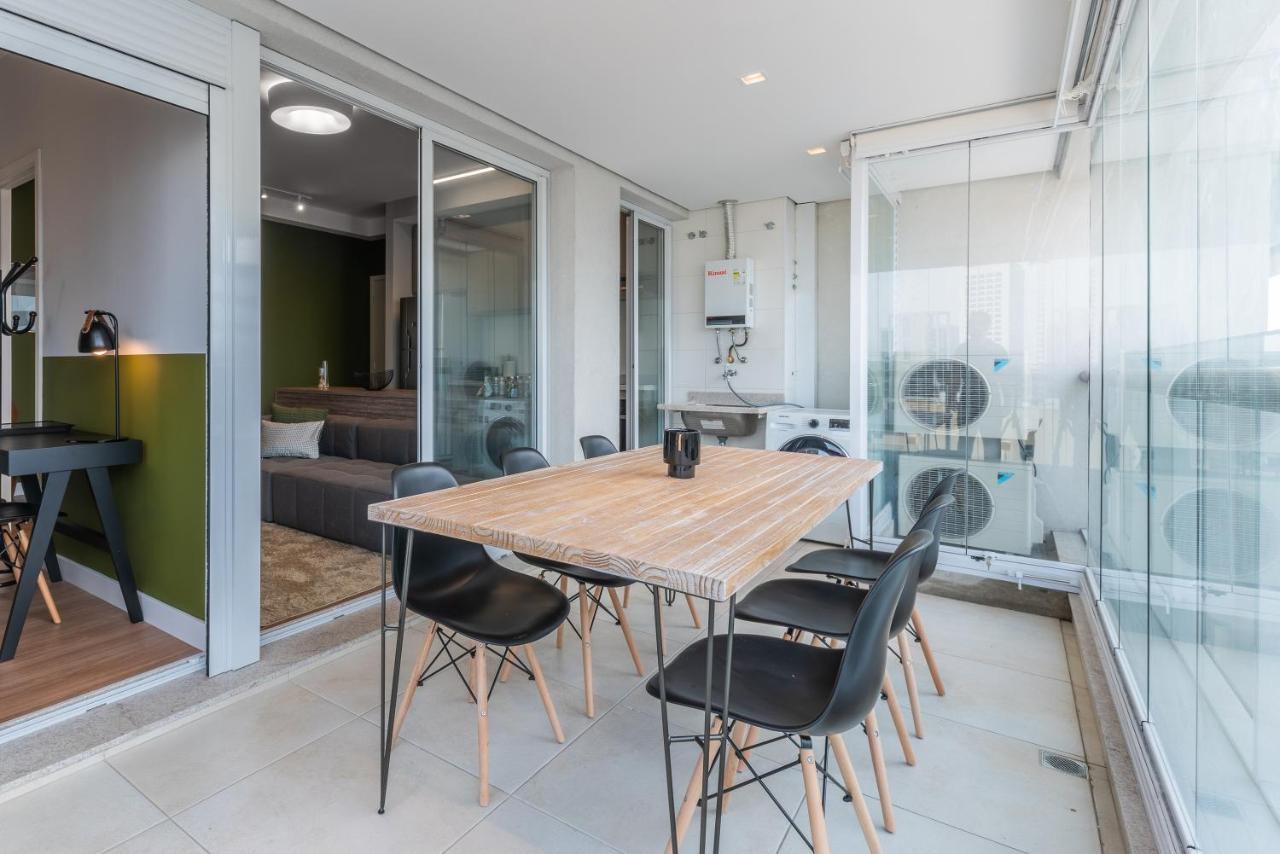 Apartamento Completo Com Varanda - Vila Olimpia Sao Paulo