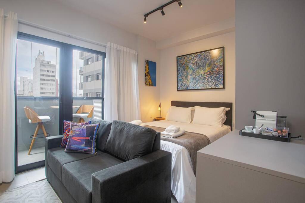 Apartamento Bhomy Pinheiros Proximo Metro Oscar Freire V714 *