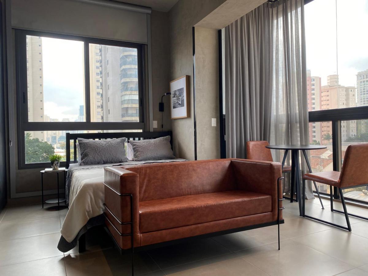 Apartamento Cama Queen- Loft Super Moderno Na Olimpia São Paulo