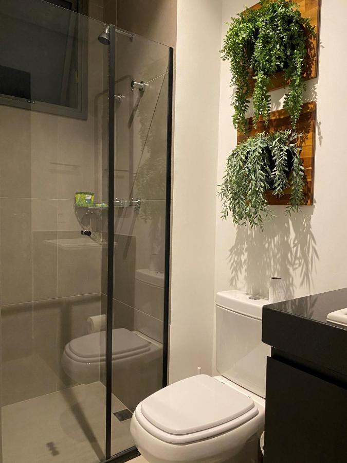 Cama Queen- Loft Super Moderno Na Olimpia Apartamento São Paulo