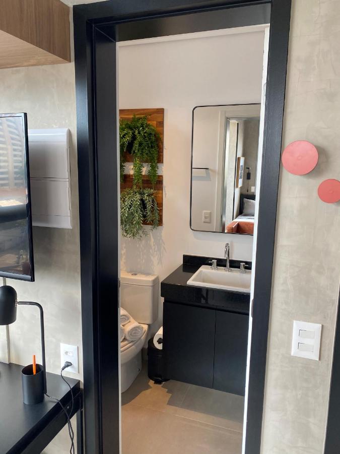 Cama Queen- Loft Super Moderno Na Olimpia Apartamento *