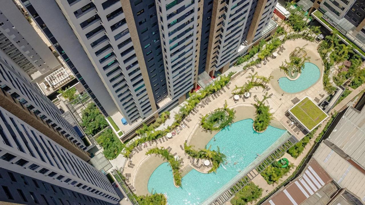 Apartment Incrivel Skyline Do 22º Em Paradisiaco Sao Paulo