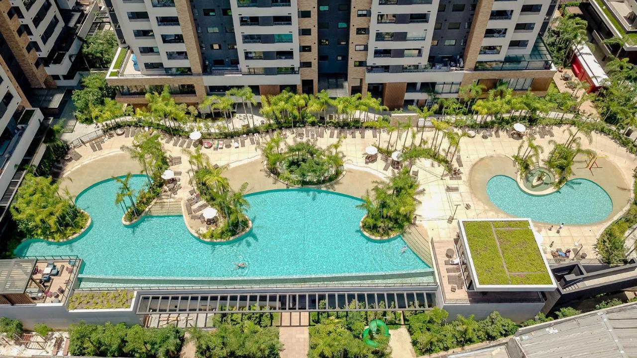 Apartment Incrivel Skyline Do 22º Em Paradisiaco Sao Paulo