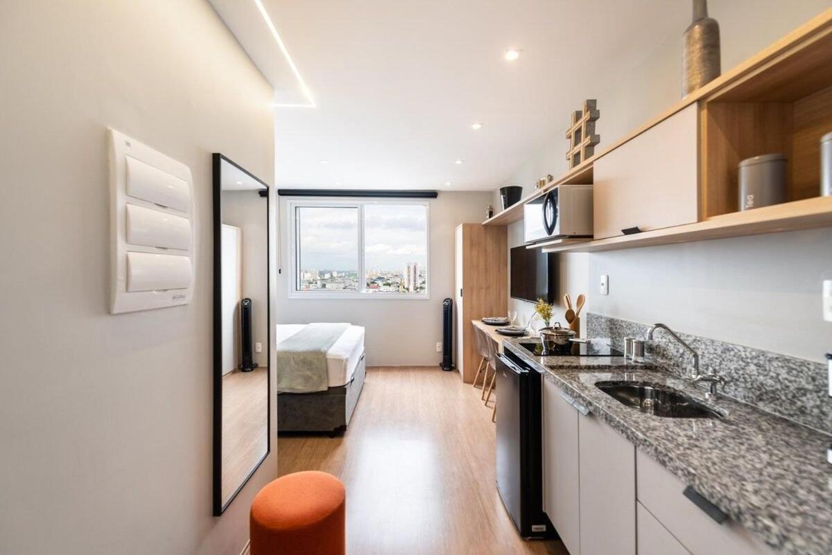 Apartment Modernos Andar Alto 50 M Do Metro Bras Centro *