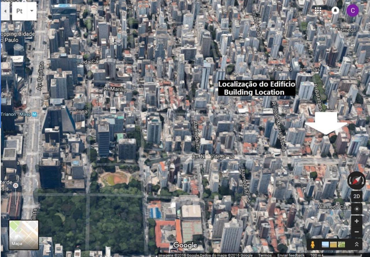 Flat Novo, 2 Quartos, Garagem No Coracao Dos Jardins Apartamento São Paulo