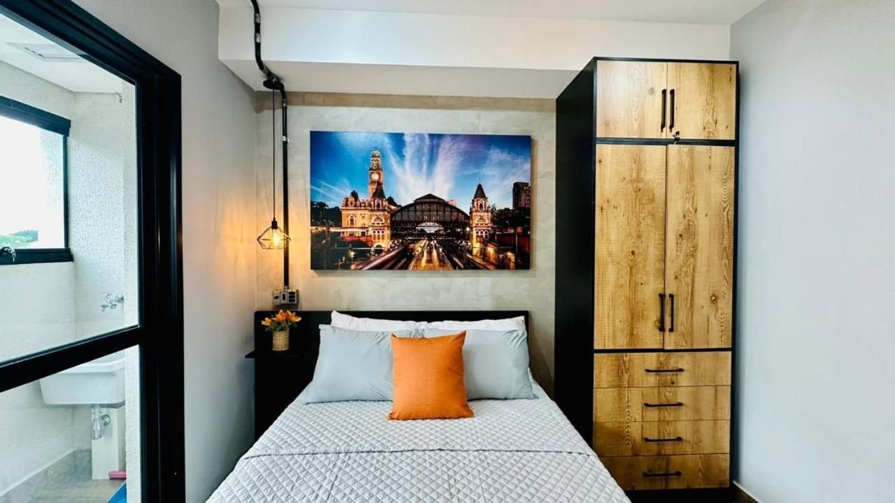 Apartamento Conforto, Estilo E Vista Panoramica A Passos Da 25 De Marco! *