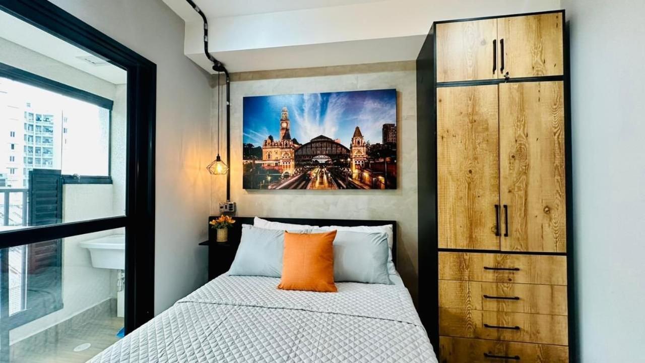Apartamento Conforto, Estilo E Vista Panoramica A Passos Da 25 De Marco! *