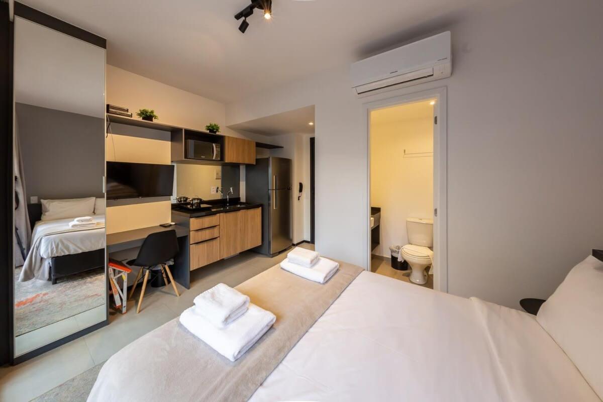 Apartment Bhomy Consolacao - Varanda E Lazer Completo Vn411