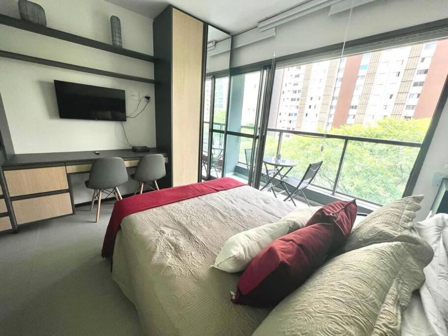 Com Ar-condicionado E Sacada Relaxar Apartamento São Paulo