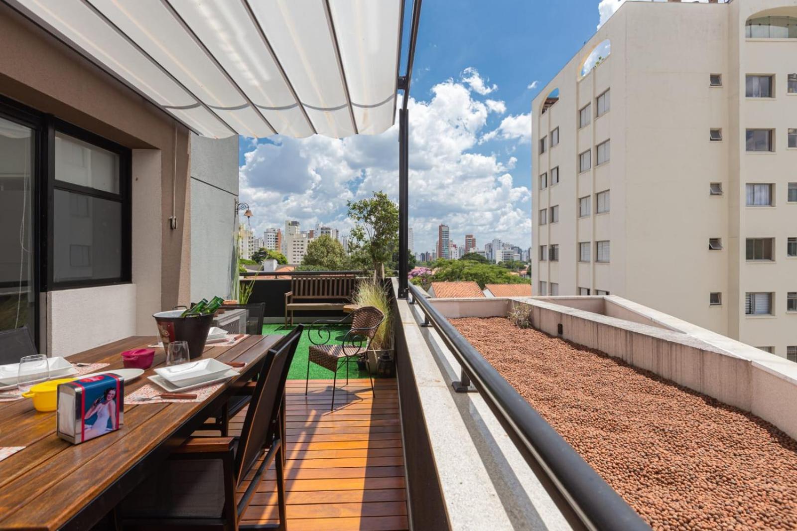 Apartment Easy Star - Com Garden Encantador Ao Lado De Congonhas - Df01h *