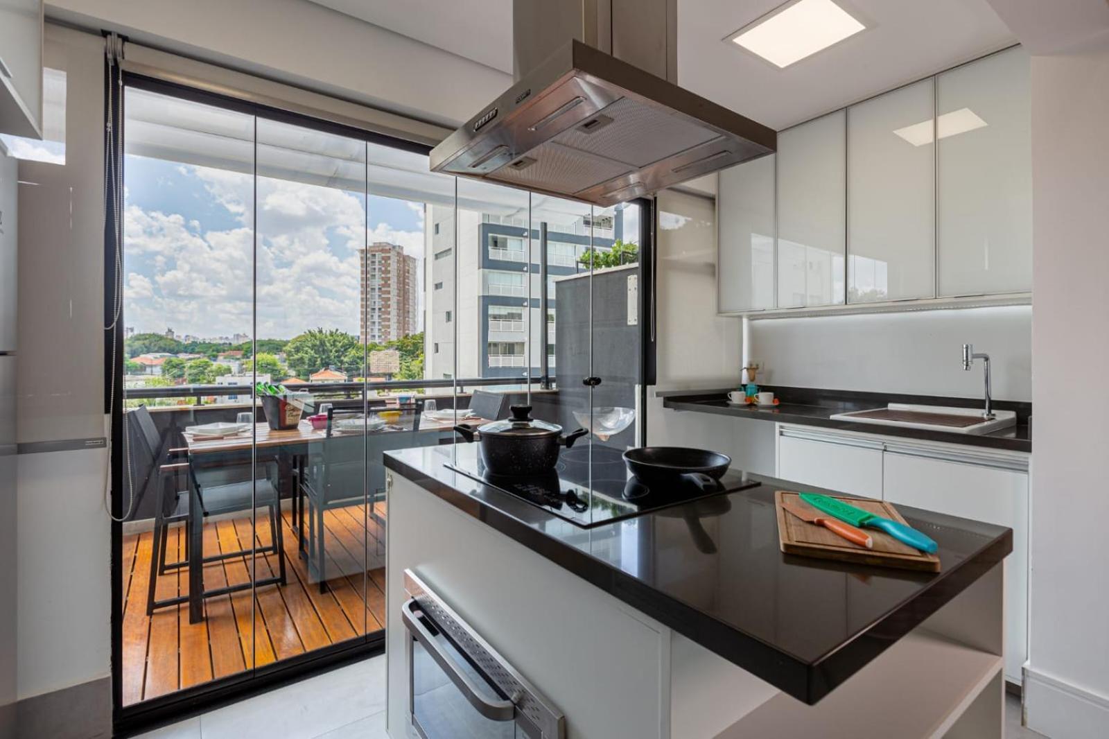 Apartment Easy Star - Com Garden Encantador Ao Lado De Congonhas - Df01h Sao Paulo