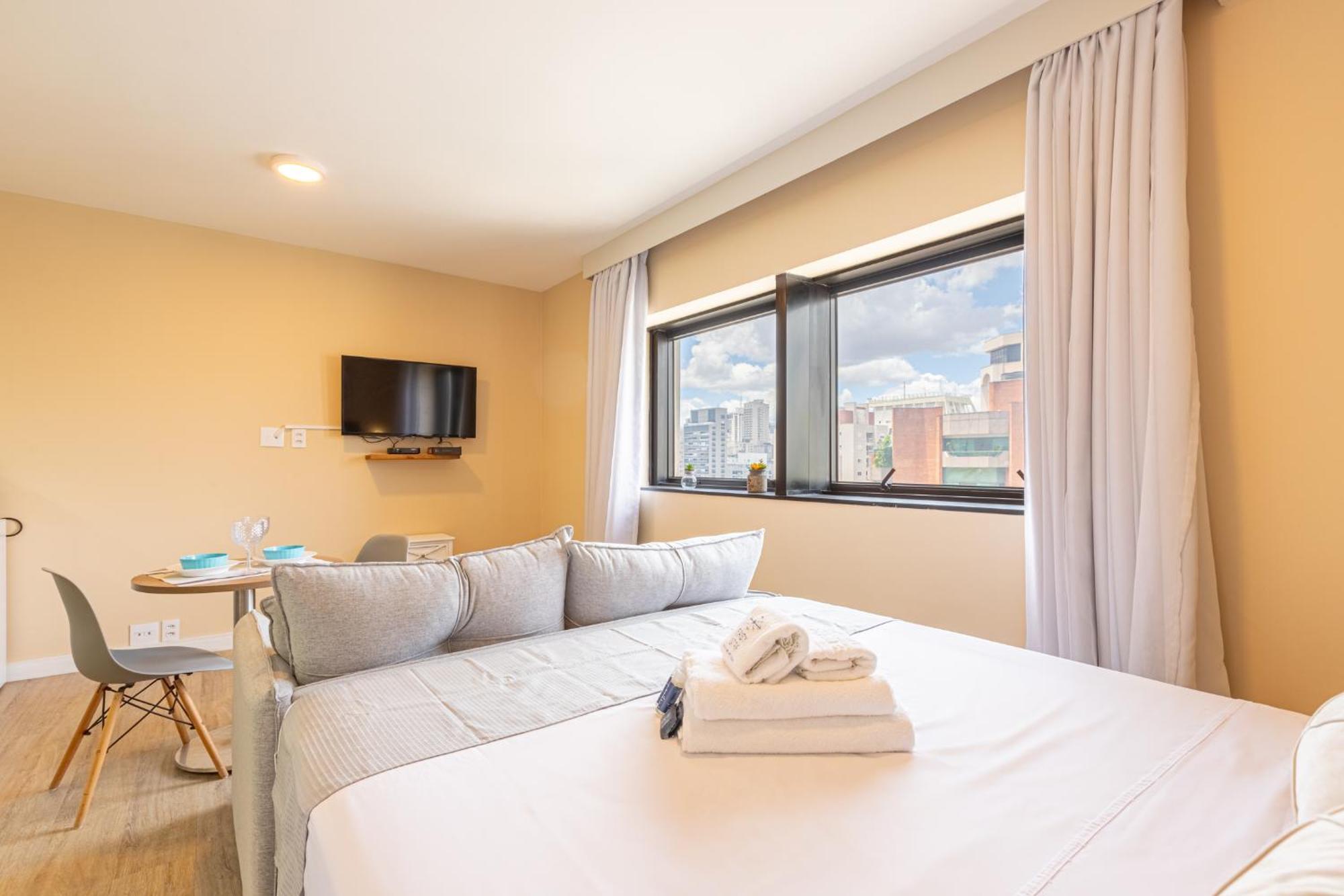 Easy Star - Lindo Flat C/vaga No Jardim Paulista - Du01i Apartamento