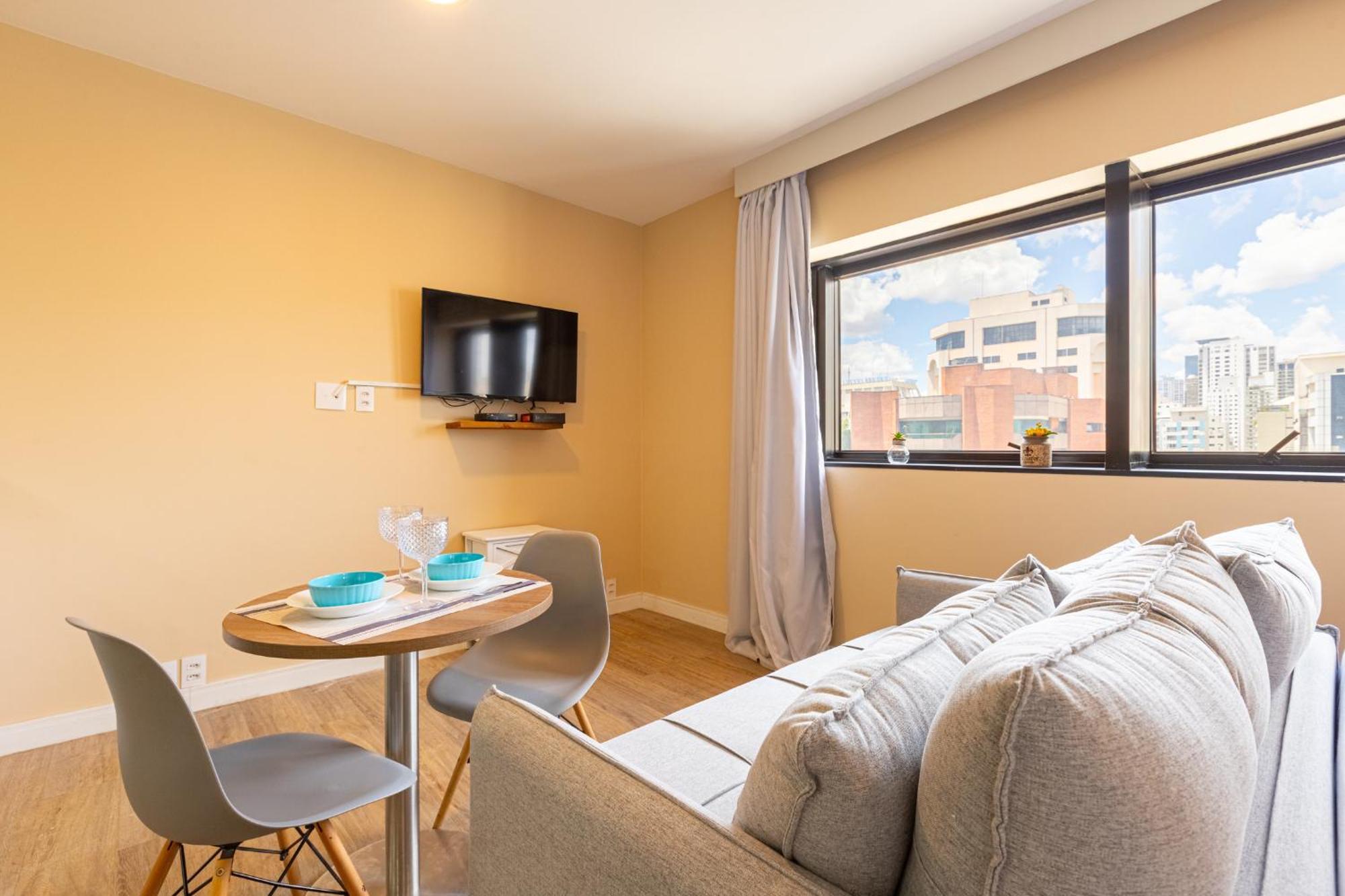 Apartamento Easy Star - Lindo Flat C/vaga No Jardim Paulista - Du01i *