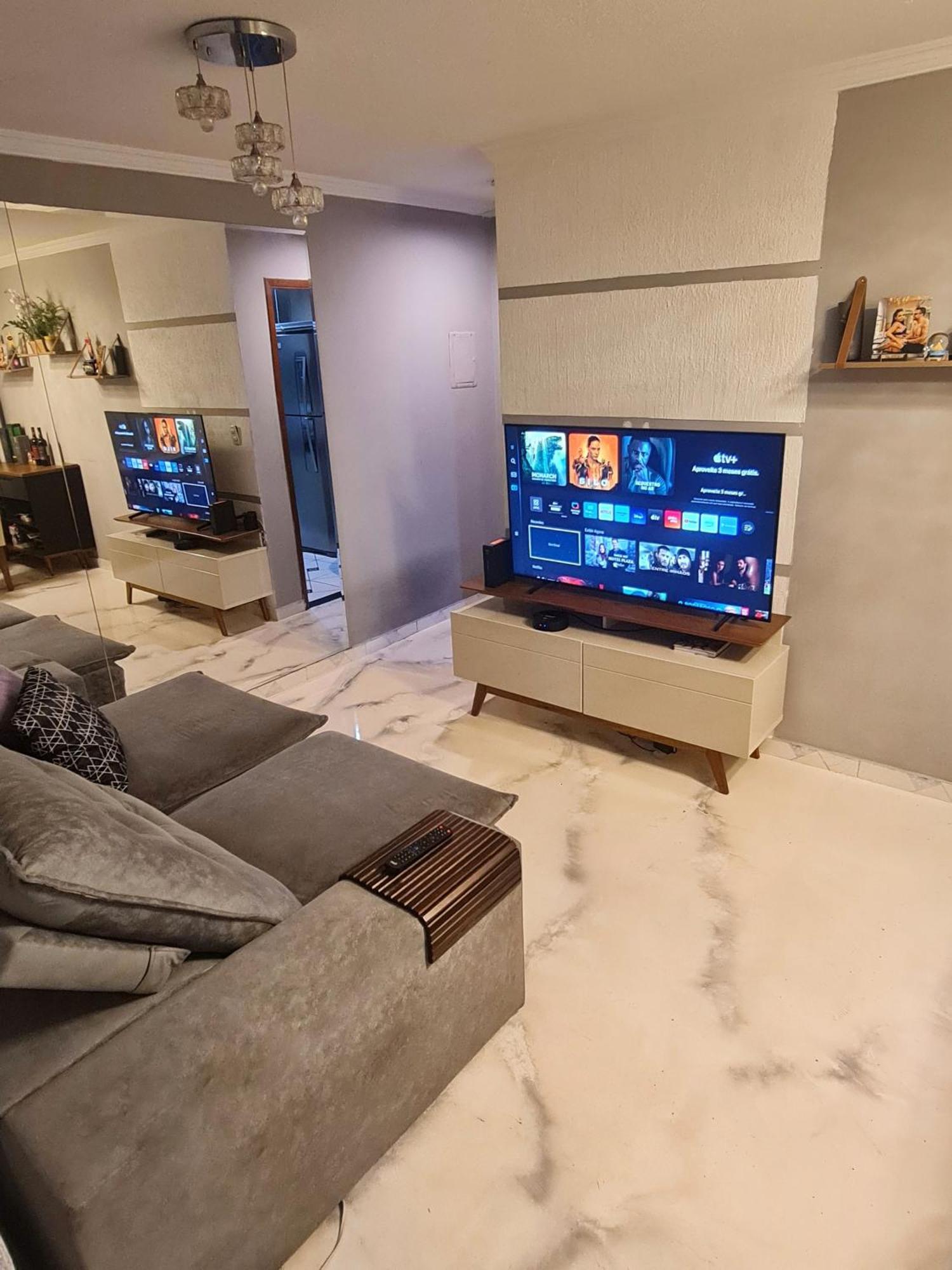 Apto 8° Andar, 4 Min Do Shopping. Apartamento *