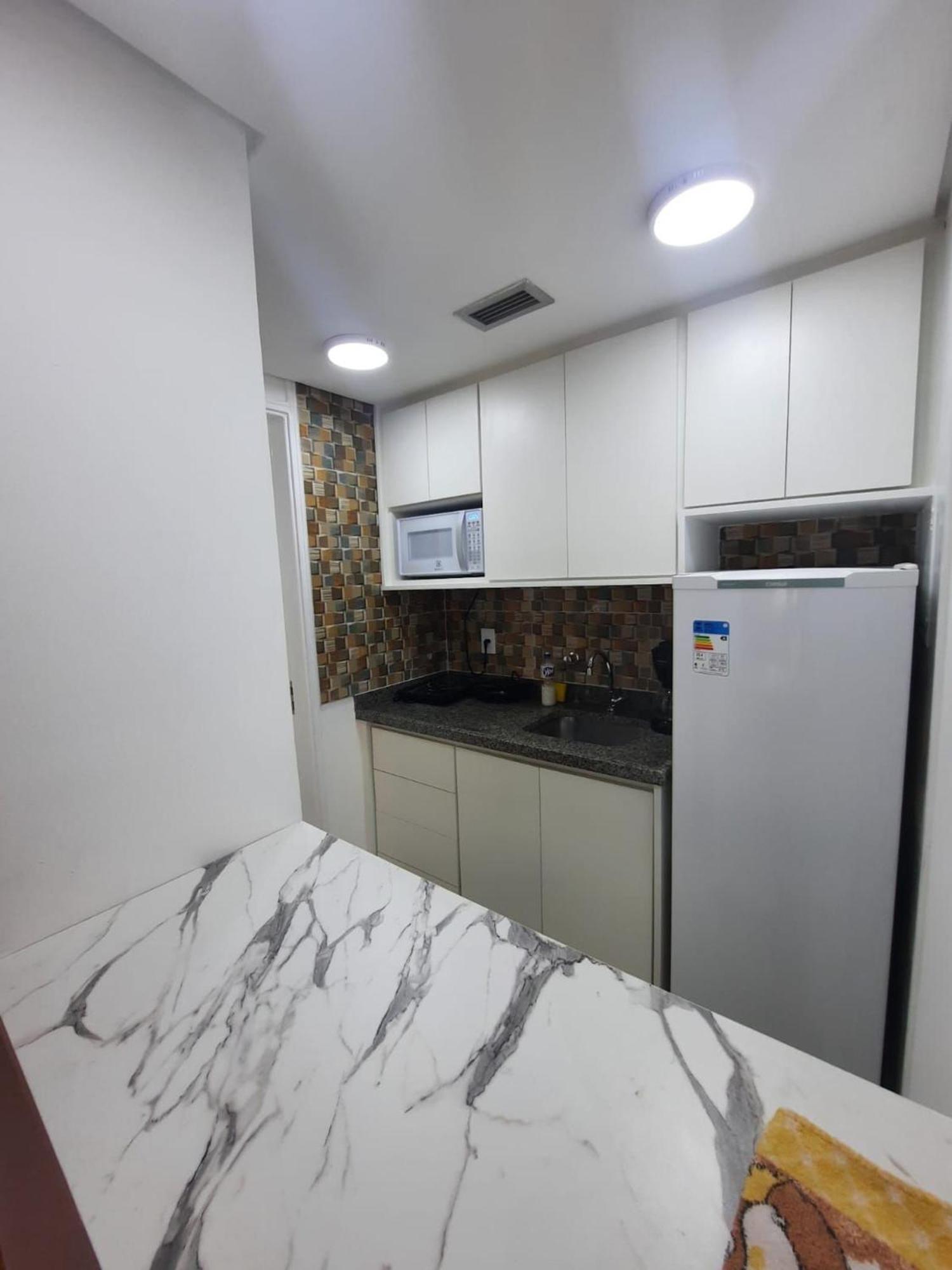 Flat Apart/hotel Com Cozinha E Sacada * Sao Paulo
