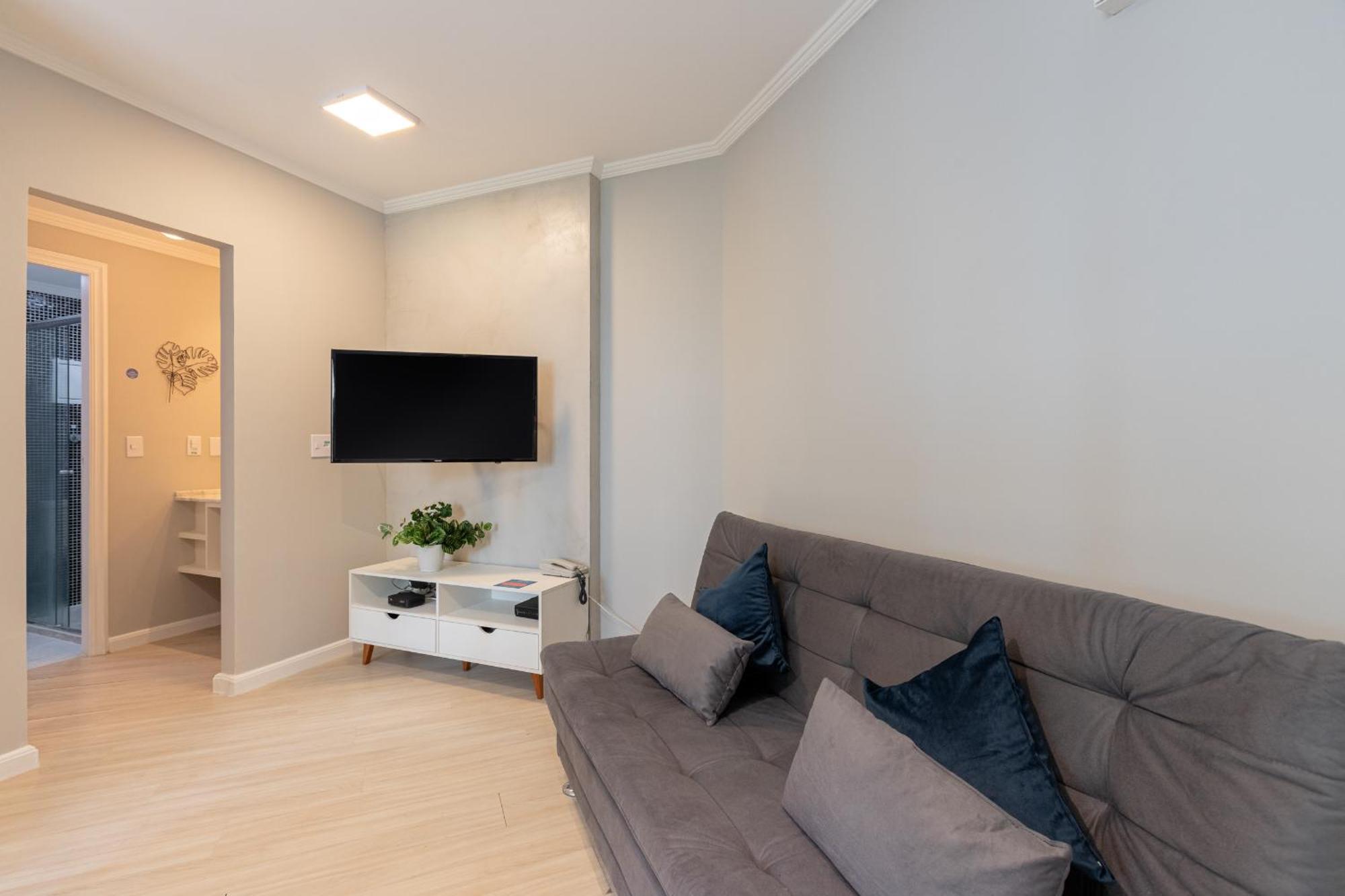 Apartamento Easy Star - Charmoso Flat Na Rua Bela Cintra - Pg01i São Paulo