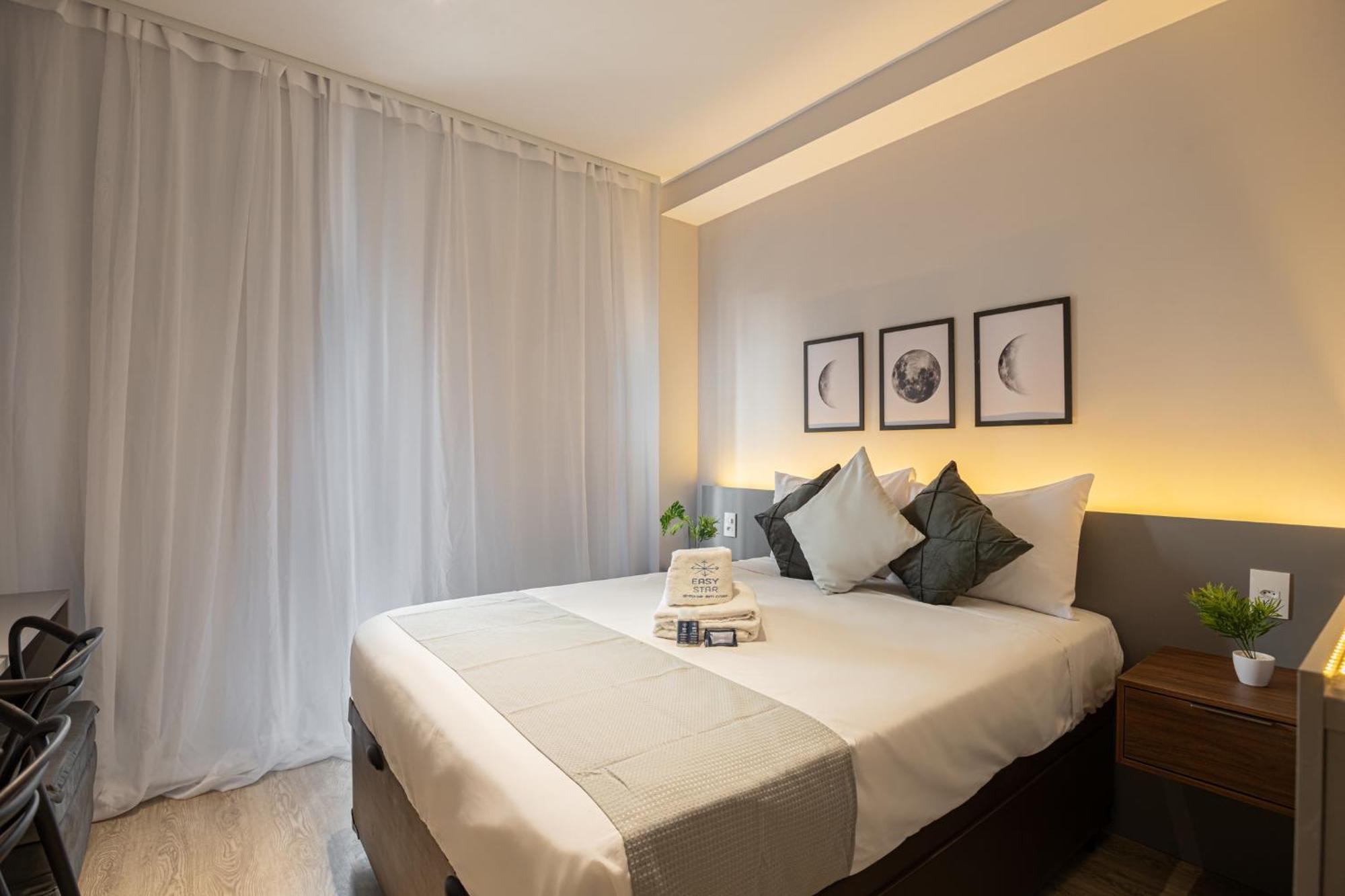 Apartamento Easy Star - Lindo Com Brooklin - Bu01i *