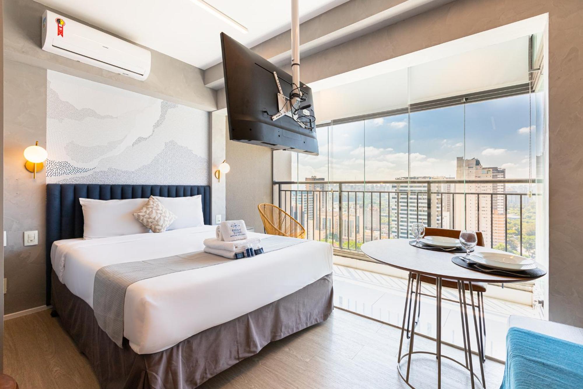 Easy Star - Lindo Ao Lado Do Metro Em Moema - Sq01h Apartment *