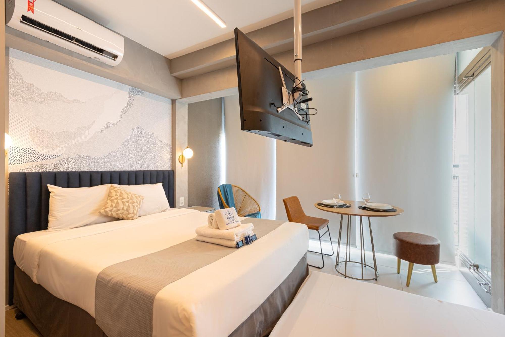 Easy Star - Lindo Ao Lado Do Metro Em Moema - Sq01h Apartment *