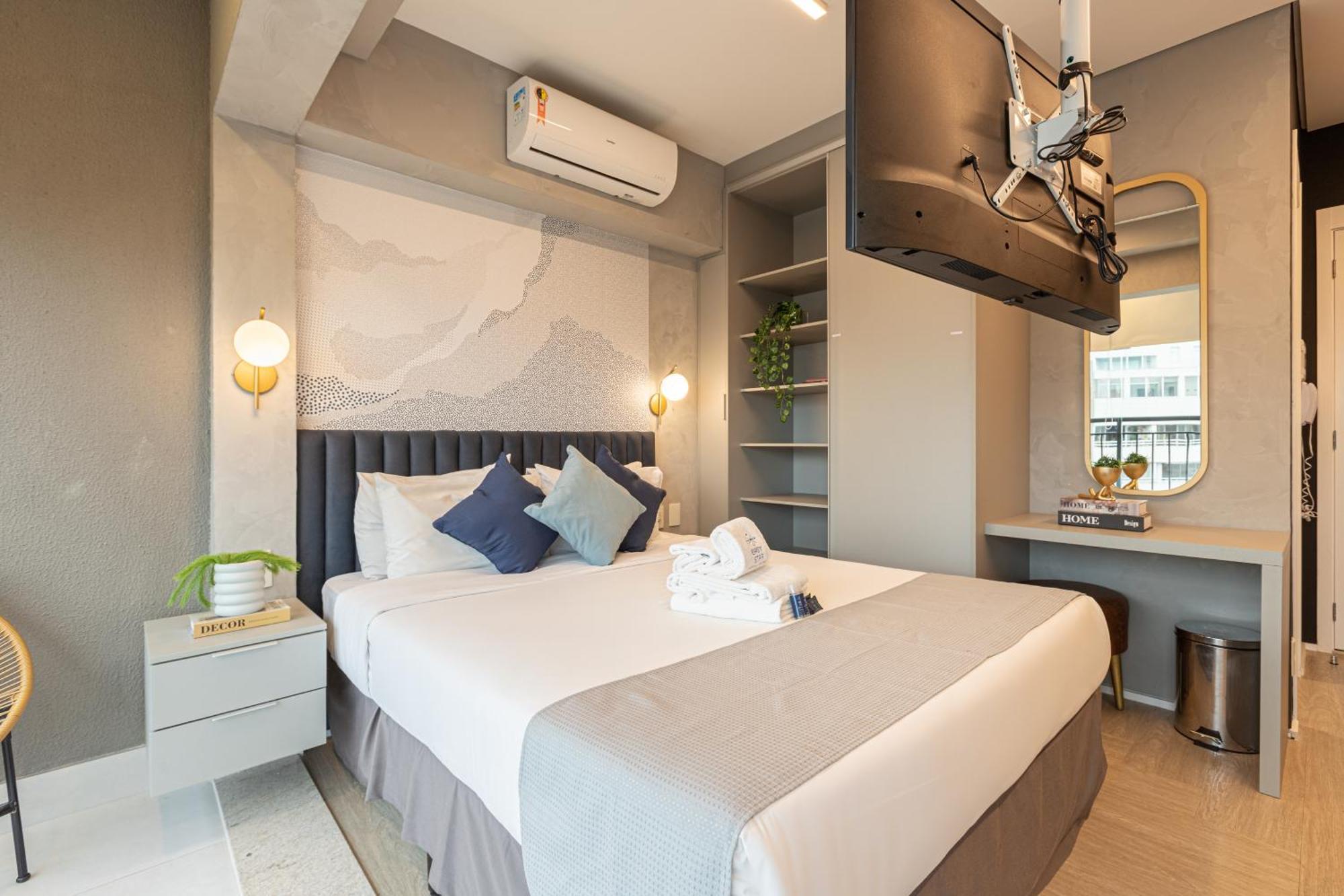 Apartamento Easy Star - Fabuloso Em Moema - Ys05h