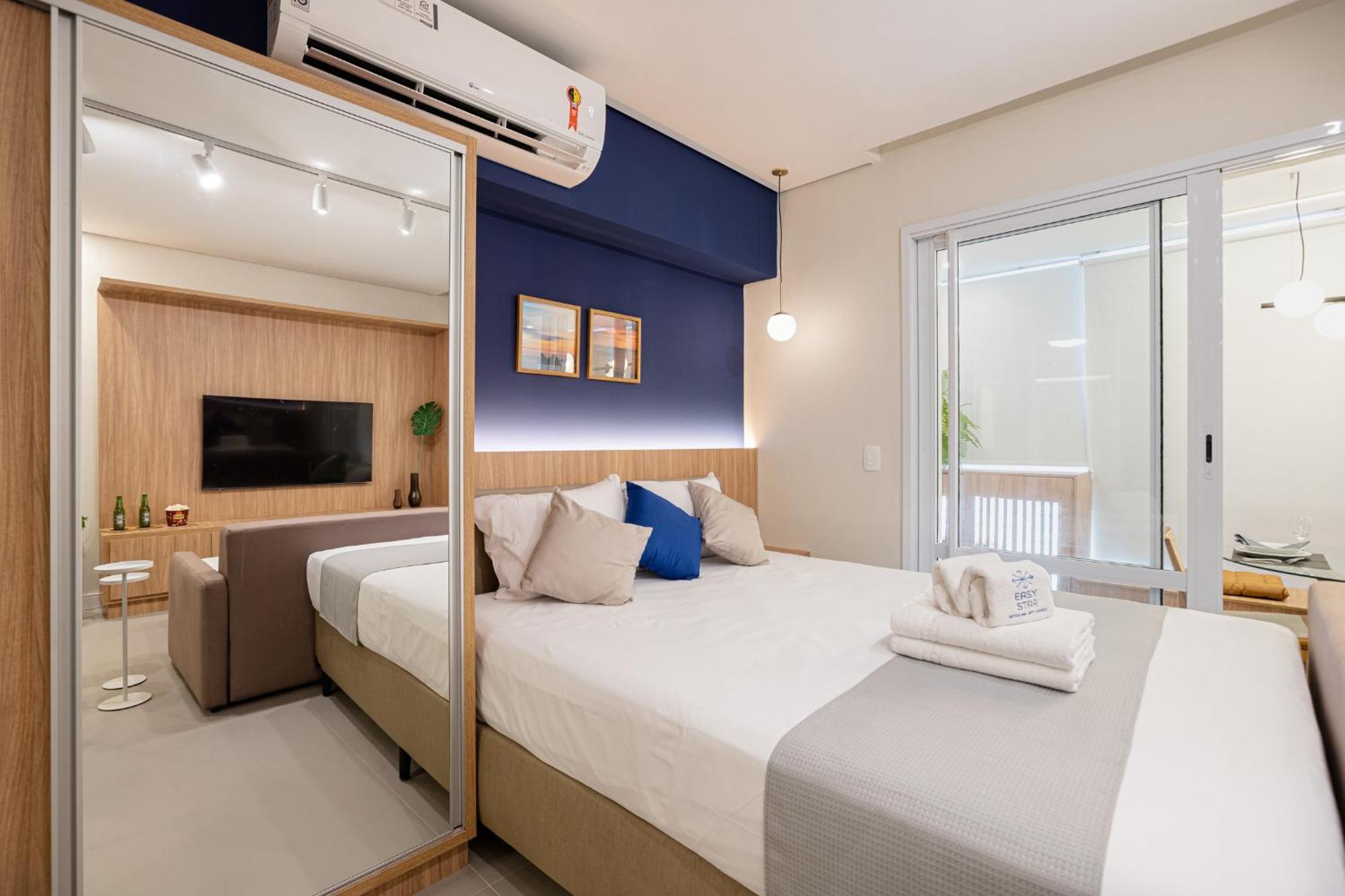Apartamento Easy Star - Encantador E Bem Iluminado No Campo Belo - Mo02h *