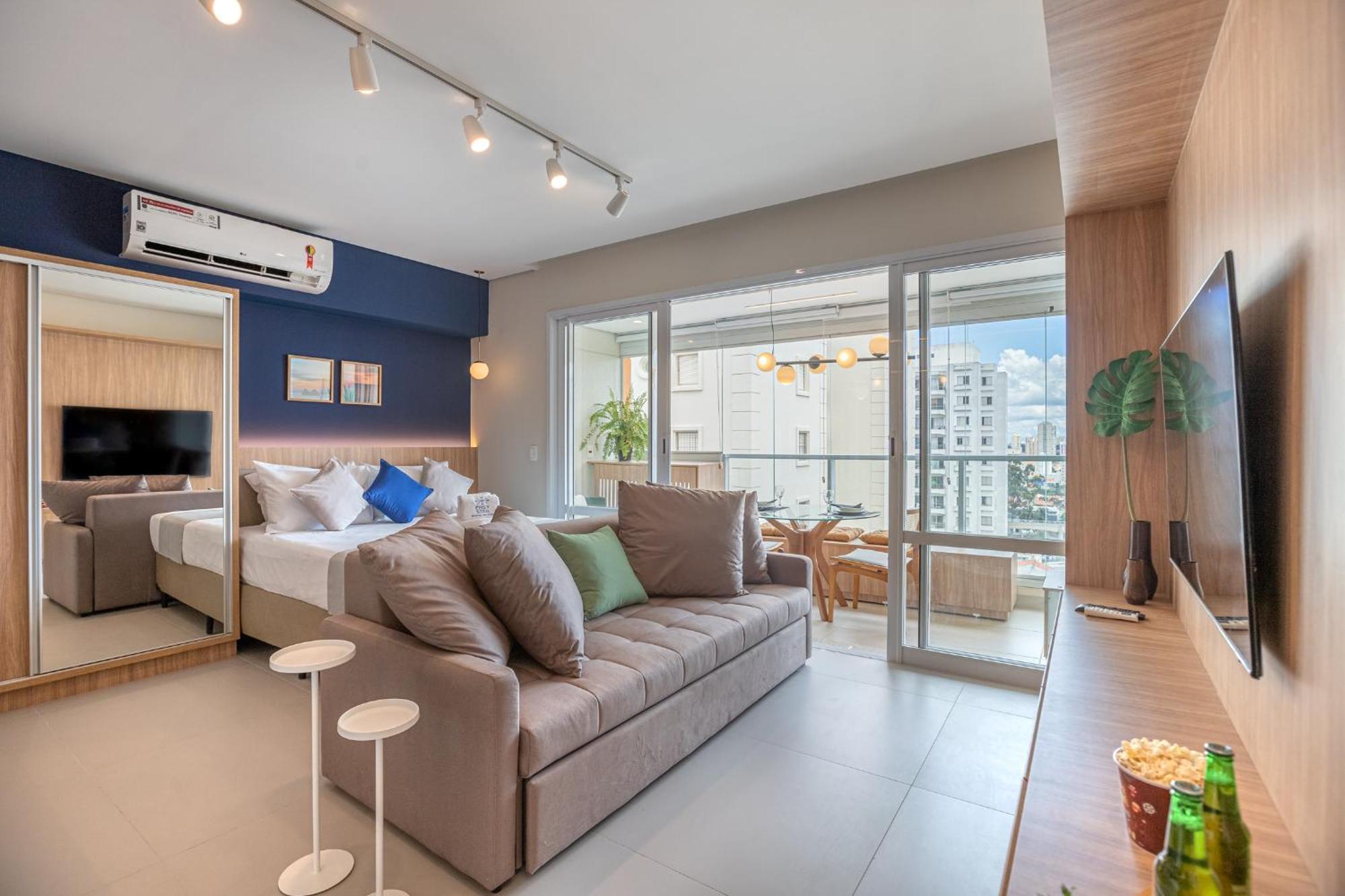 Apartamento Easy Star - Encantador E Bem Iluminado No Campo Belo - Mo02h