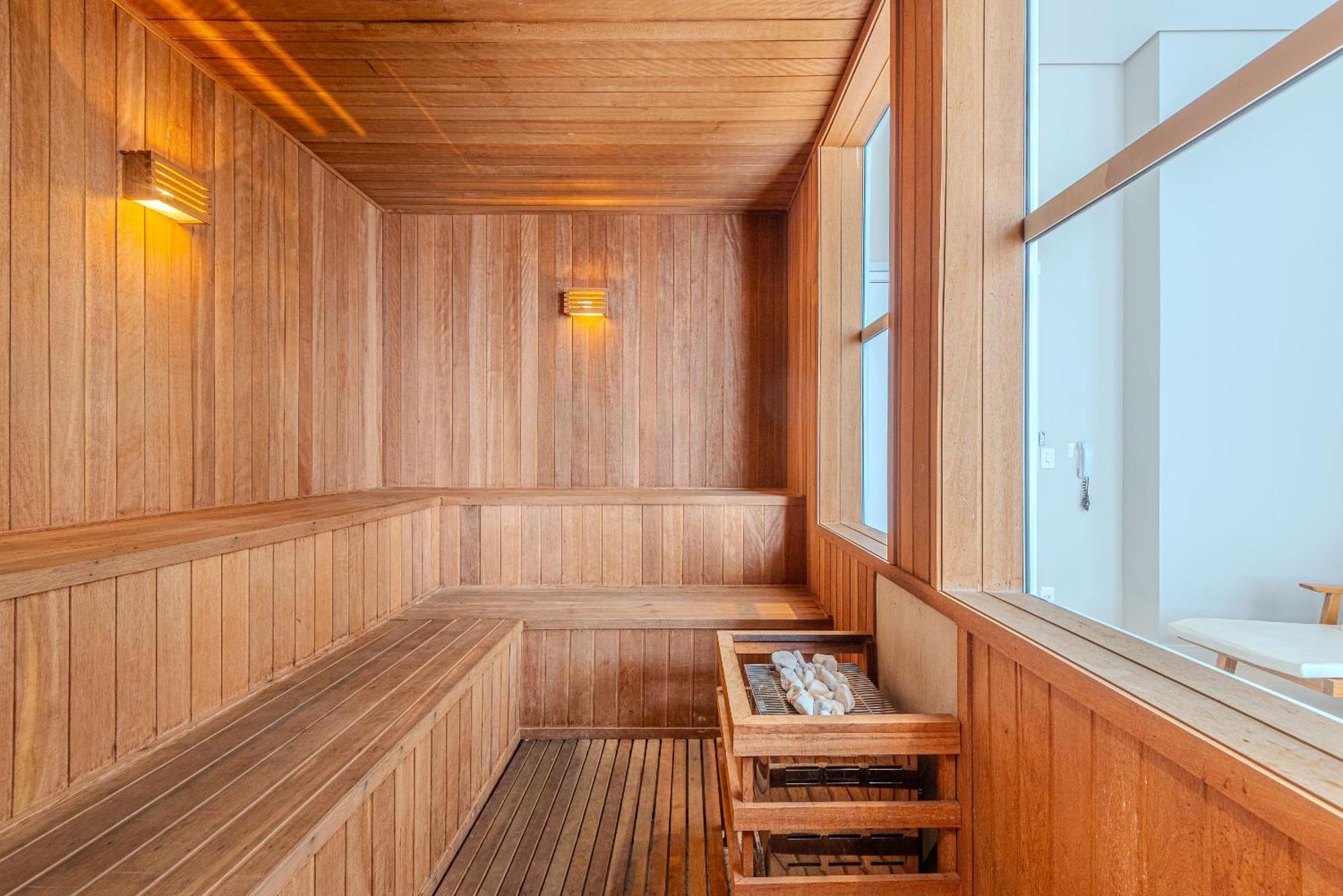 Apartamento Luxo E Vista Espetacular Com Piscina Academia E Sauna