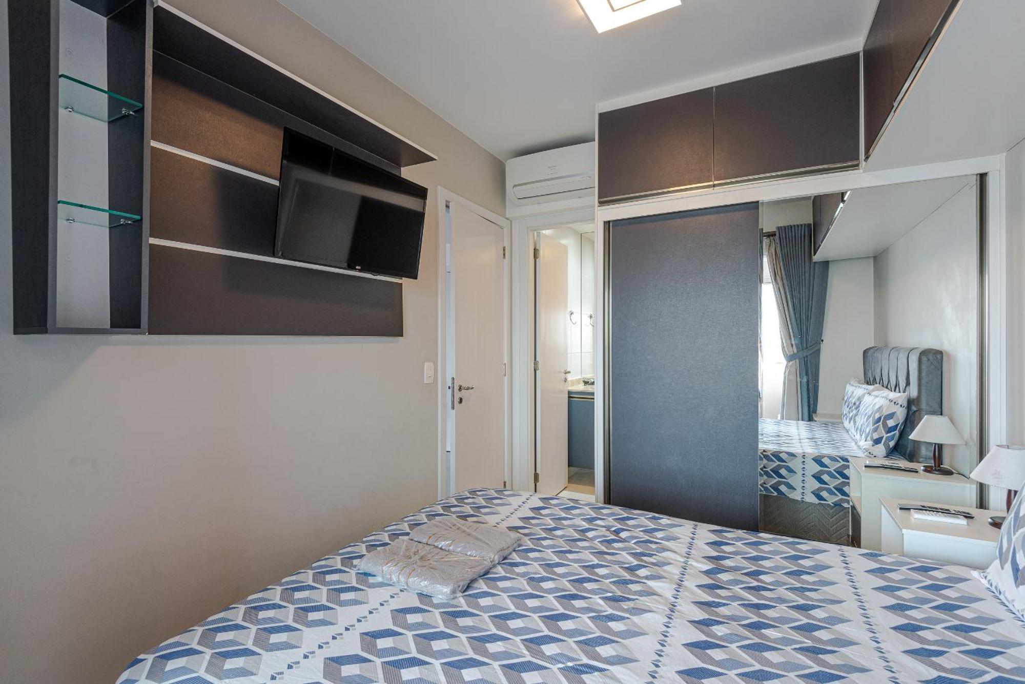 Apartamento Luxo E Vista Espetacular Com Piscina Academia E Sauna São Paulo
