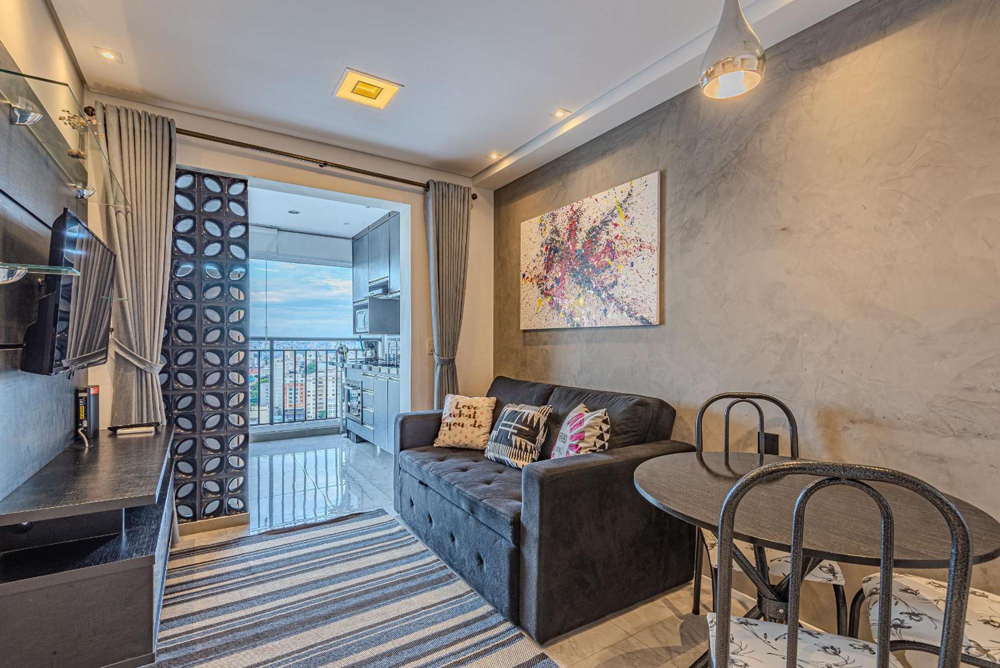 Apartamento Luxo E Vista Espetacular Com Piscina Academia E Sauna