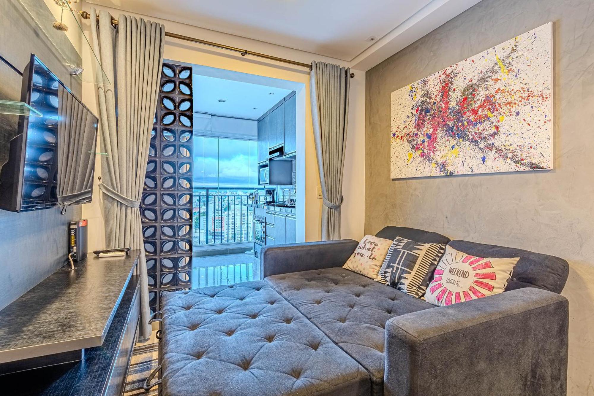 Luxo E Vista Espetacular Com Piscina Academia E Sauna Apartamento São Paulo