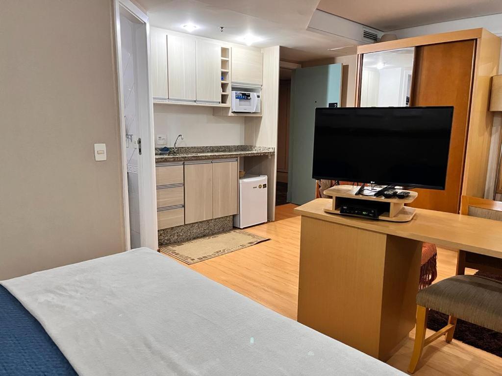 Apartamento Flat Vila Olimpia Ao Lado Do Shopping *