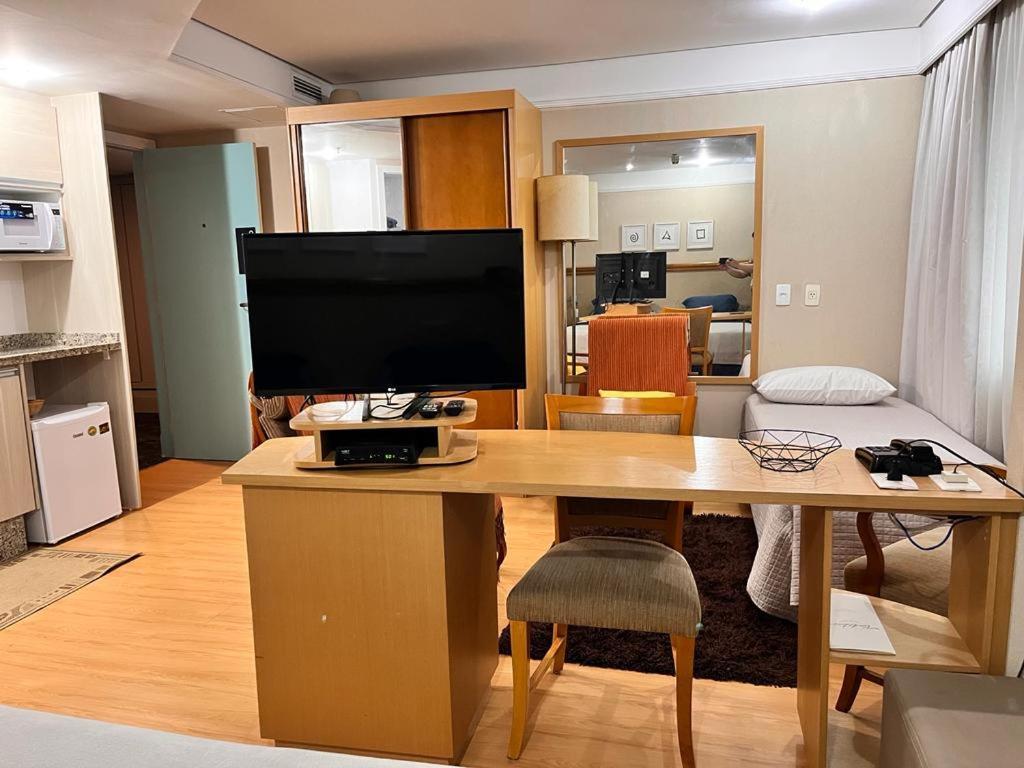 Flat Vila Olimpia Ao Lado Do Shopping Apartamento *