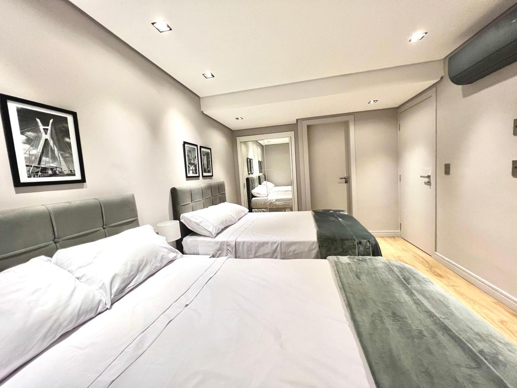 Flat Novo, 2 Quartos, Garagem No Coracao Dos Jardins Apartamento *