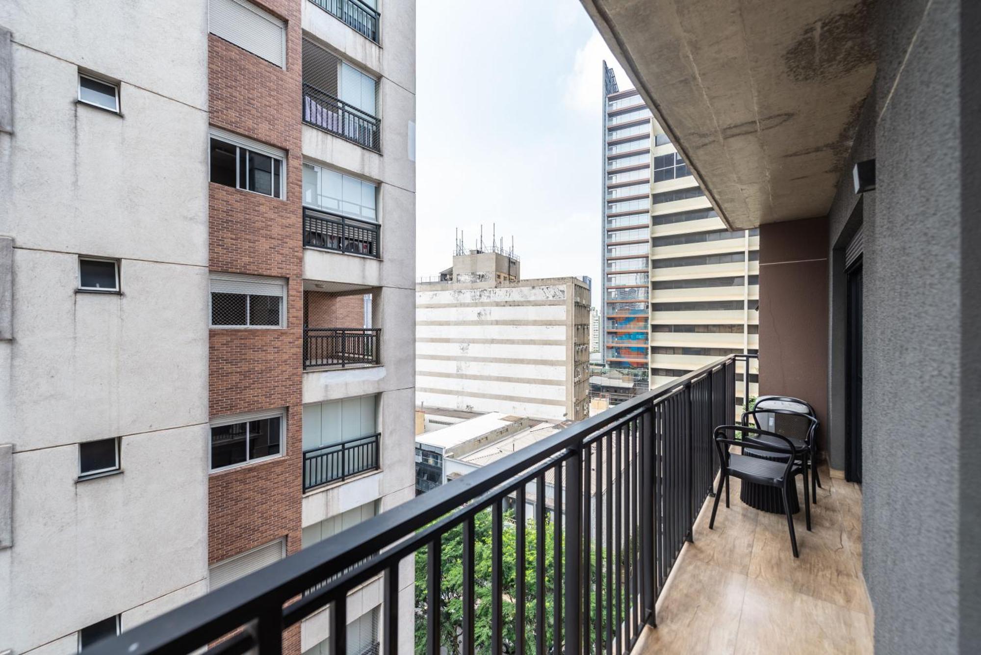 83 New Next Paulista Av, Fast Wifi And Balcony Apartment Sao Paulo