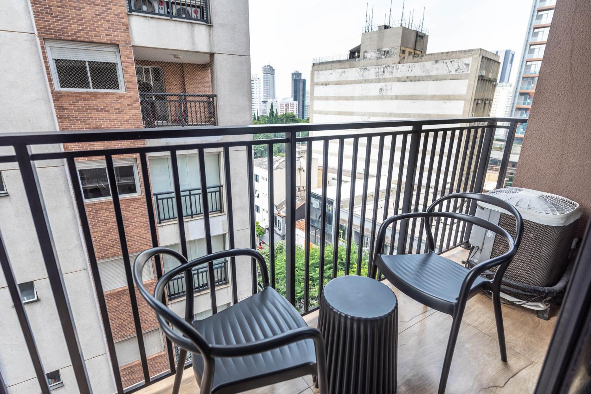 Apartment 83 New Next Paulista Av, Fast Wifi And Balcony Sao Paulo