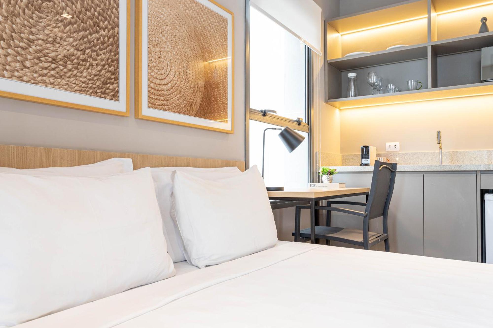 Apartamento Novos Proximos Ao Masp E A Metros Da Estacao Consolacao E Avenida Paulista - Next Haddock São Paulo