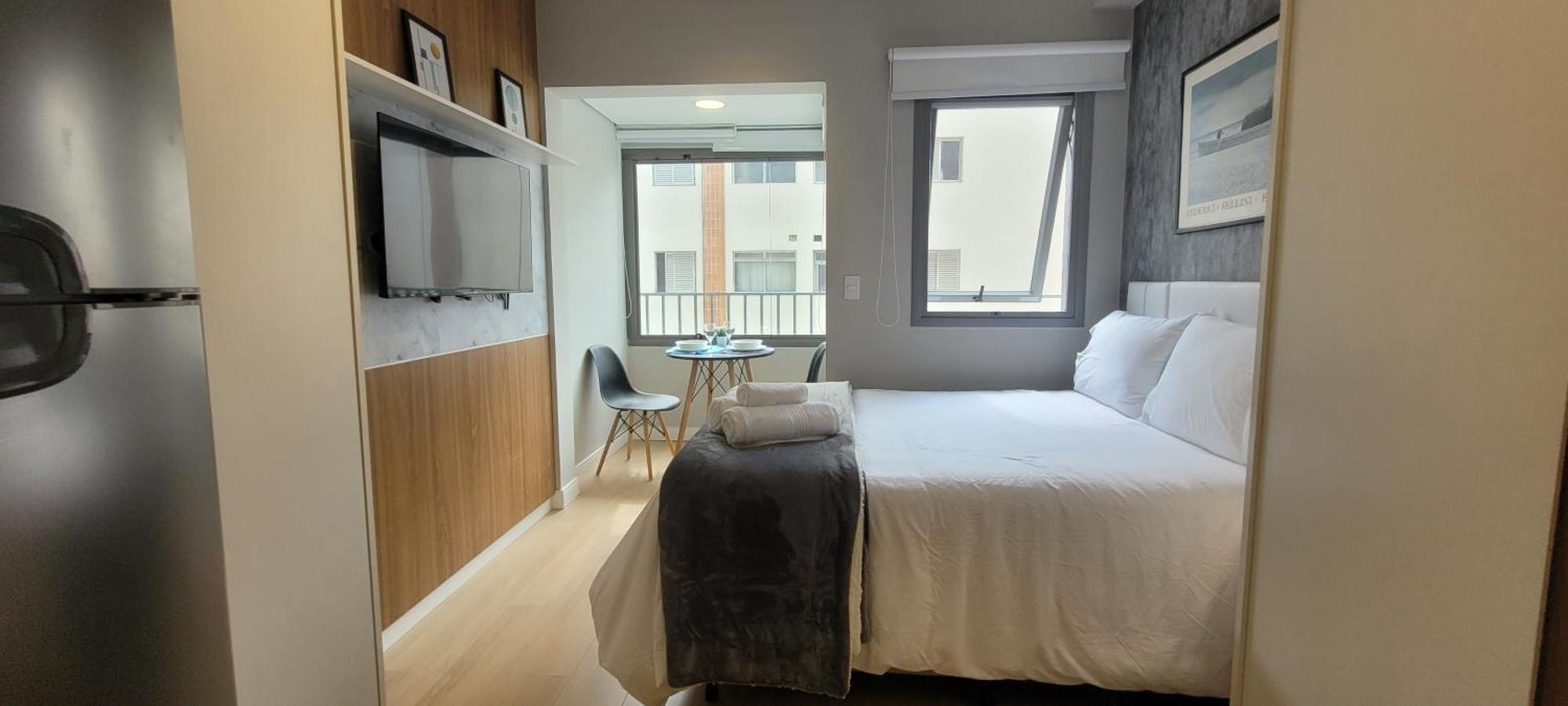 Apartamento Book Sampa - Estudio 904 Be Urban Metro Brooklin *